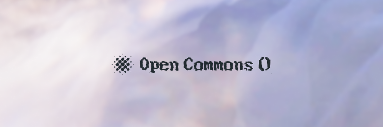 Open Commons Open Commons - Where AGI should be open-source